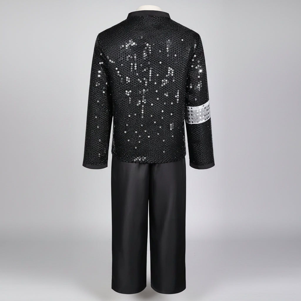 Halloween Costumes Halloween Theme Dance Outfit Sequin Jacket - Image 4