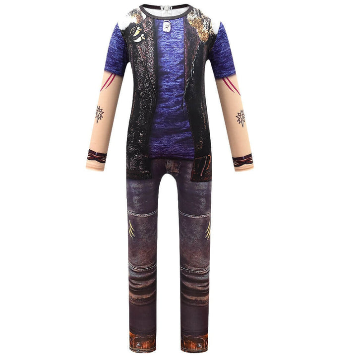 Halloween Costumes Kids Zombie Costume Breathable Fabric - Image 2