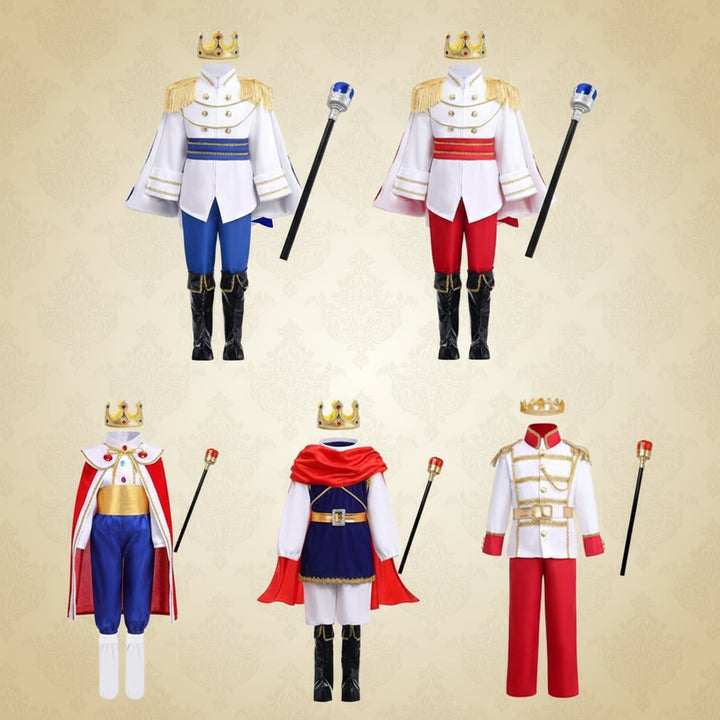 Halloween Costumes Majestic Cosplay Outfit Costume Prince Theme - Image 1