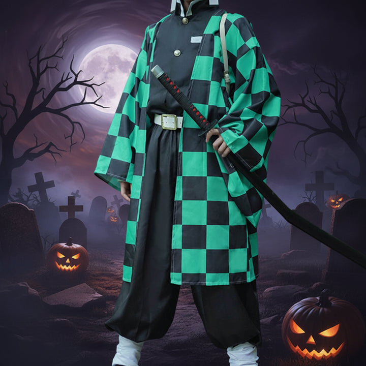 Halloween Costumes Samurai Anime Character Outfit - Image 4