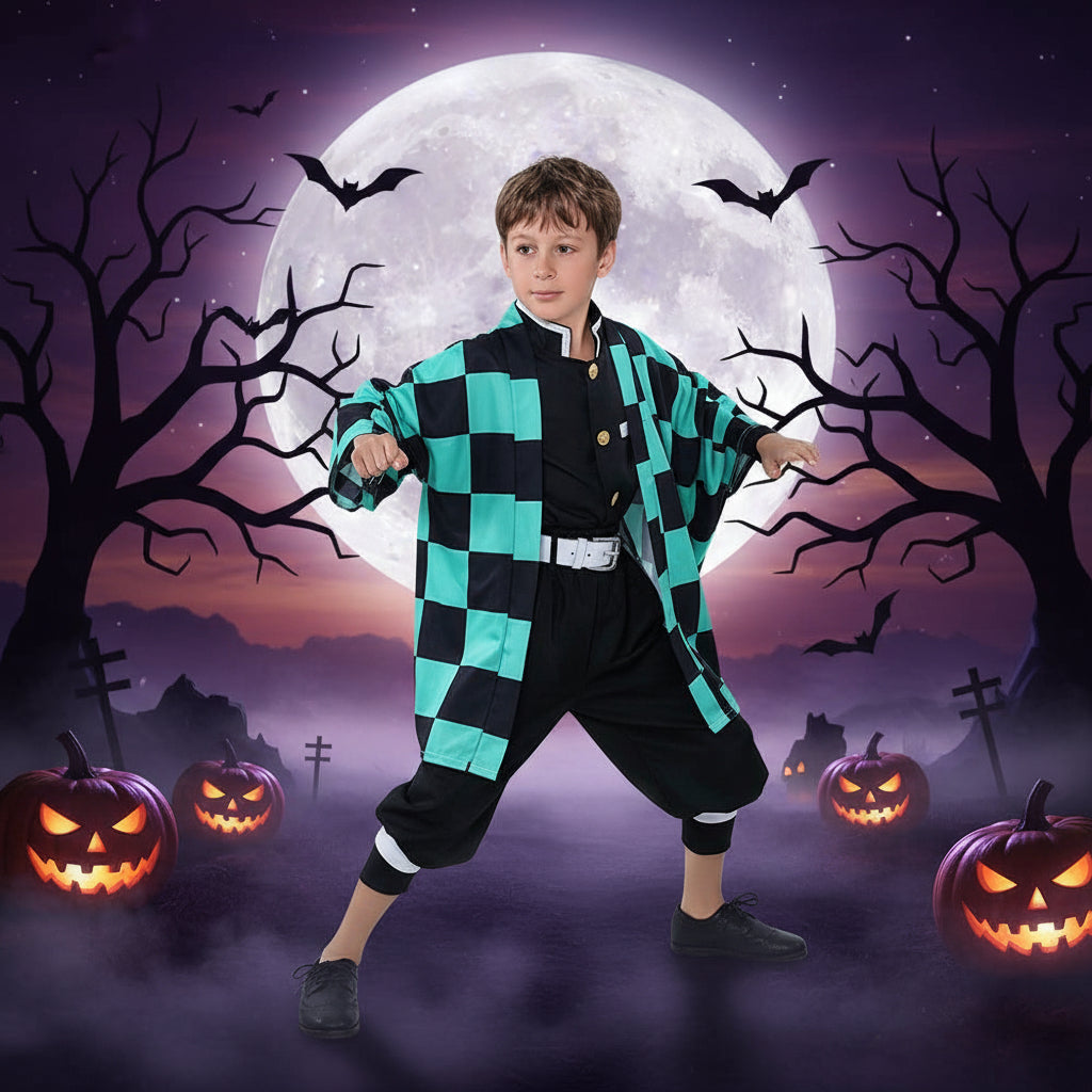 Halloween Costumes Samurai Anime Character Outfit - Image 6