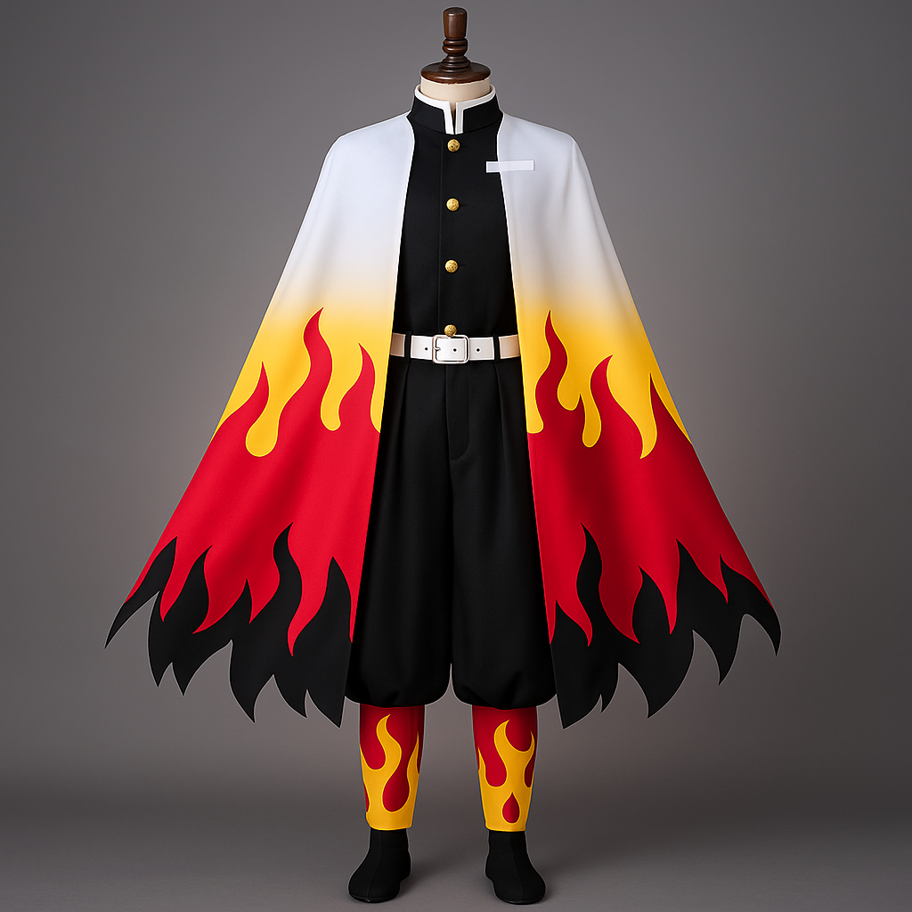 Halloween Costumes Samurai Kimono Kids Cosplay Outfit - Image 13