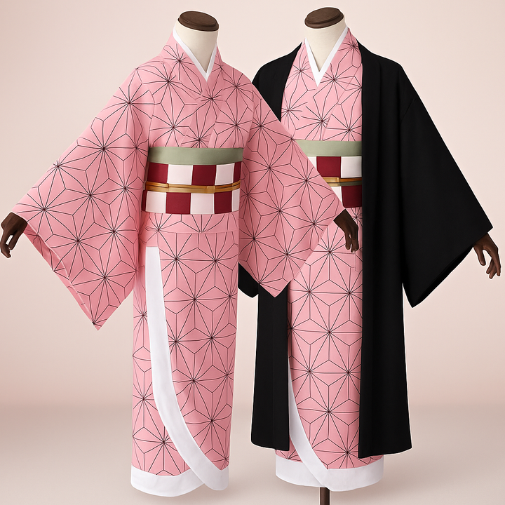 Halloween Costumes Samurai Kimono Kids Cosplay Outfit - Image 5