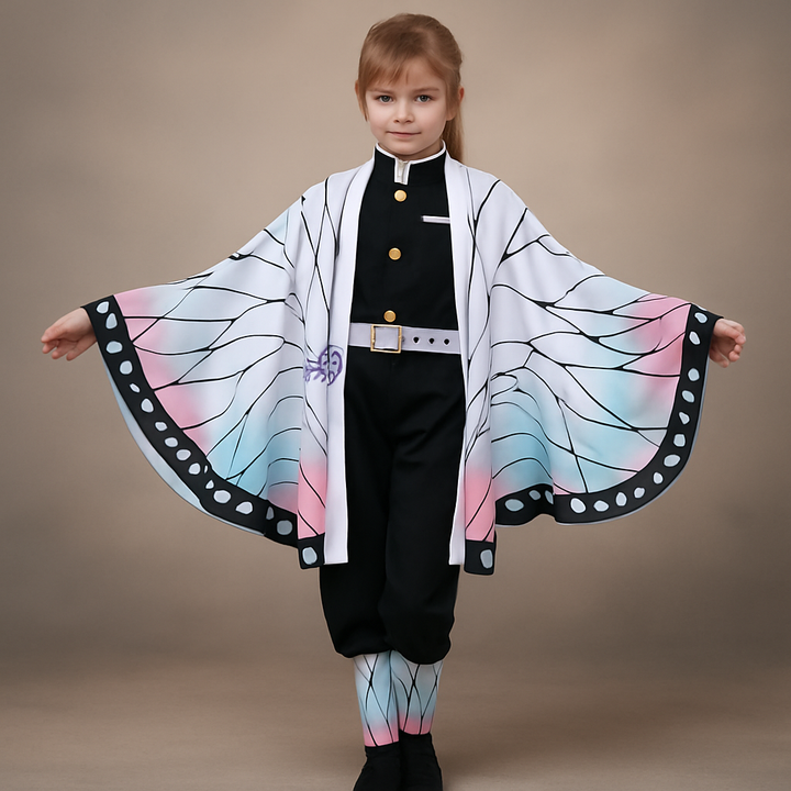 Halloween Costumes Samurai Kimono Kids Cosplay Outfit - Image 7