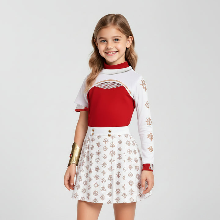 Halloween Costumes Spotted Skirt Halloween Vampire Costume Cosplay - Image 1