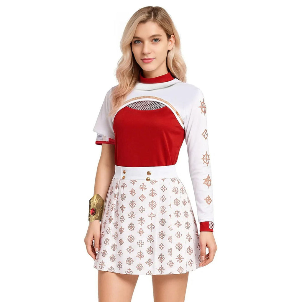 Halloween Costumes Spotted Skirt Halloween Vampire Costume Cosplay - Image 3