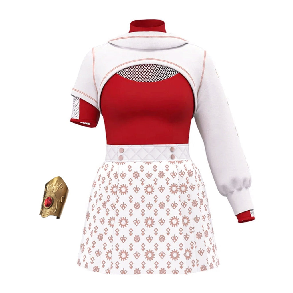 Halloween Costumes Spotted Skirt Halloween Vampire Costume Cosplay - Image 5