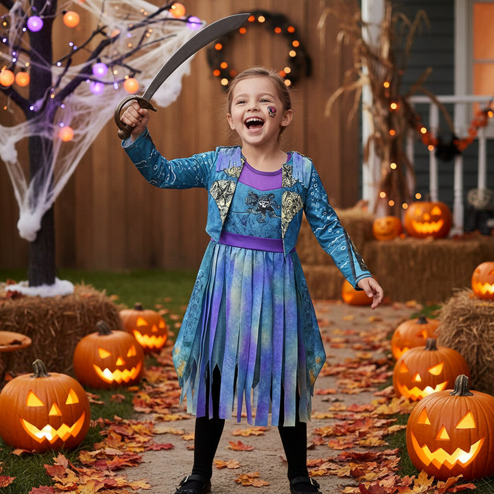 Halloween Costumes Tassel Dress Pirate Theme Dress Up - Image 2