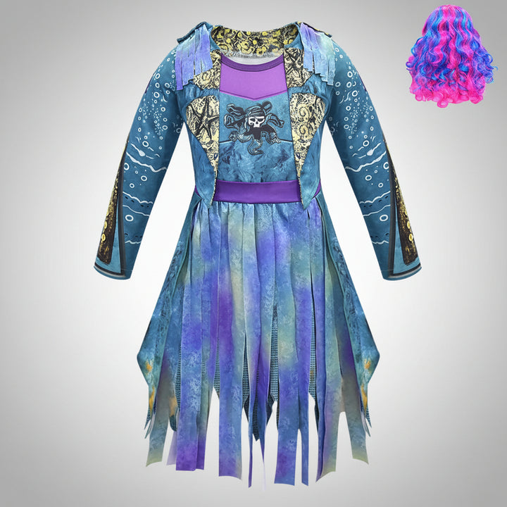 Halloween Costumes Tassel Dress Pirate Theme Dress Up - Image 5