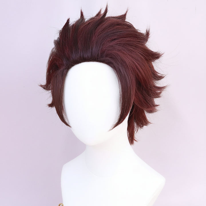 Halloween Costumes Wig Cap Cosplay Anime Updo Anime Wig - Image 6