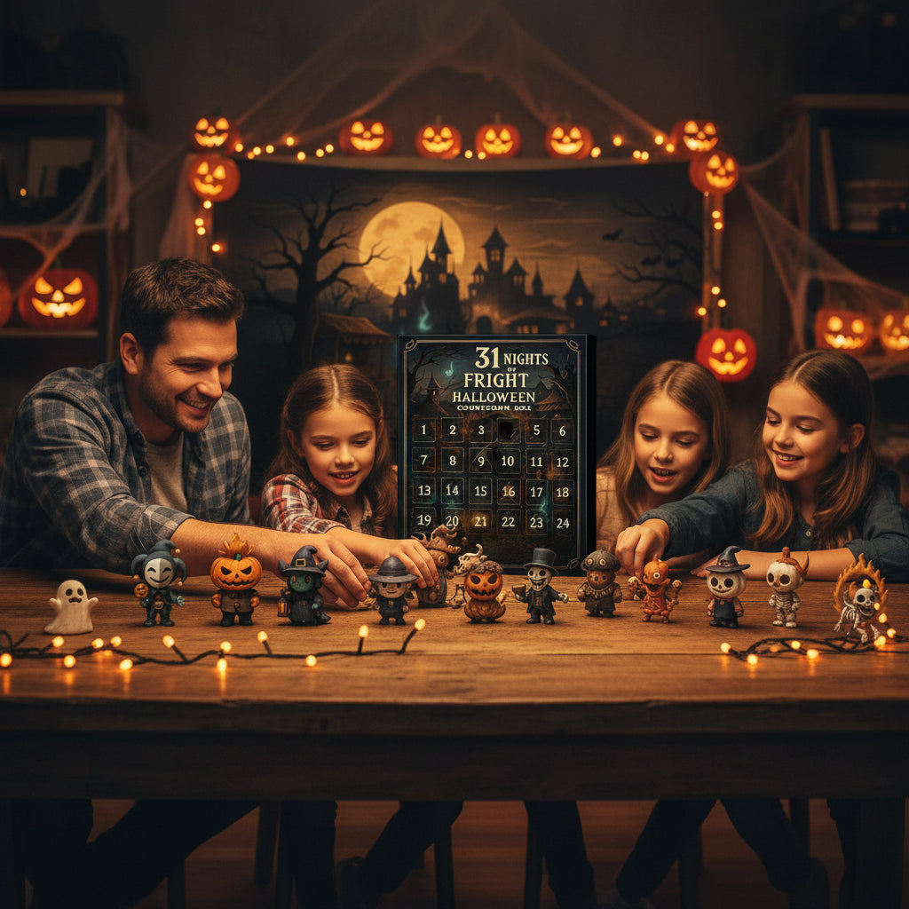 Halloween Decoration Countdown Box Family Tradition Toy - Image 1