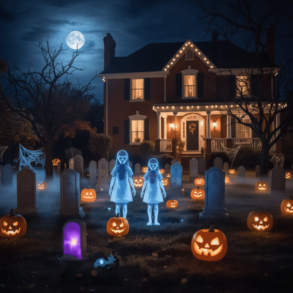 Halloween Decoration Ghost Figures Outdoor Display - Image 2