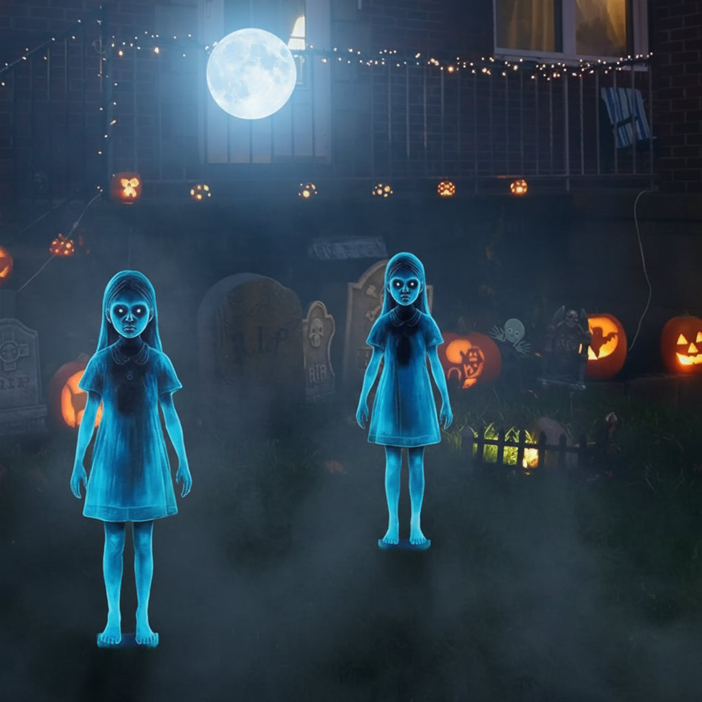 Halloween Decoration Ghost Figures Outdoor Display - Image 4