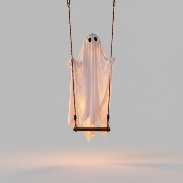 Halloween Decoration Ghost Flying Outdoor Swing Ornament - Image 3