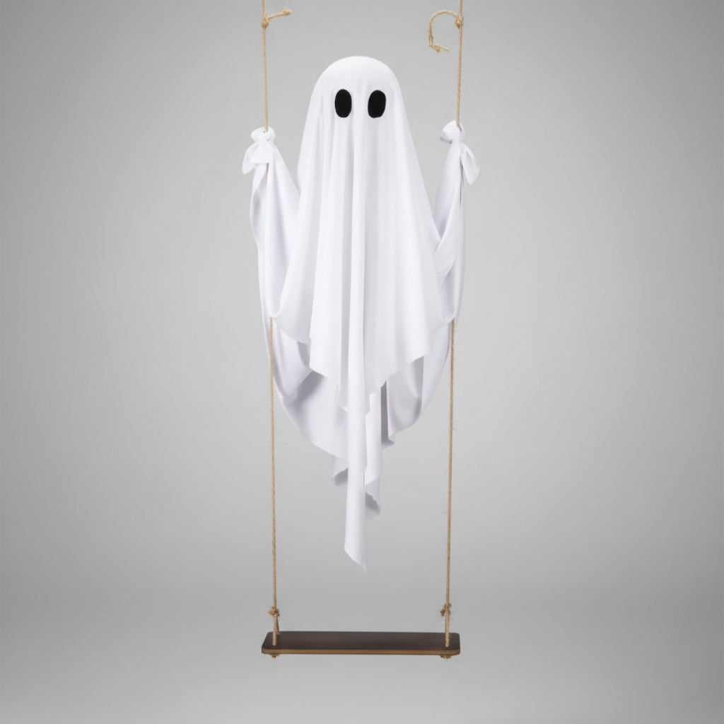 Halloween Decoration Ghost Flying Outdoor Swing Ornament - Image 7