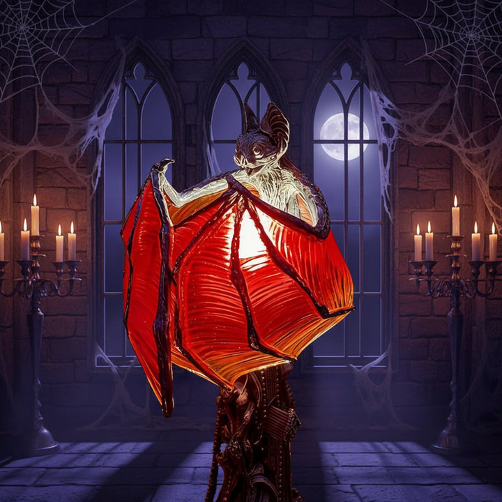 Halloween Decoration Gothic Style Lamp USB Bat Lamp - Image 3