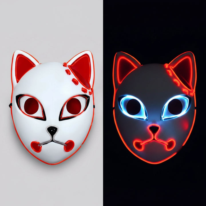 Halloween Decoration Halloween Cosplay Mask LED Design - Image 2