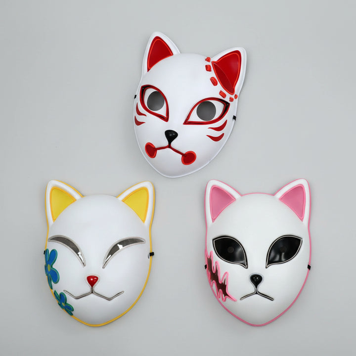 Halloween Decoration Halloween Cosplay Mask LED Design - Image 7