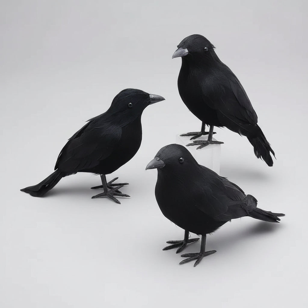 Halloween Decoration Halloween Theme Crow Seasonal Accent - Image 10