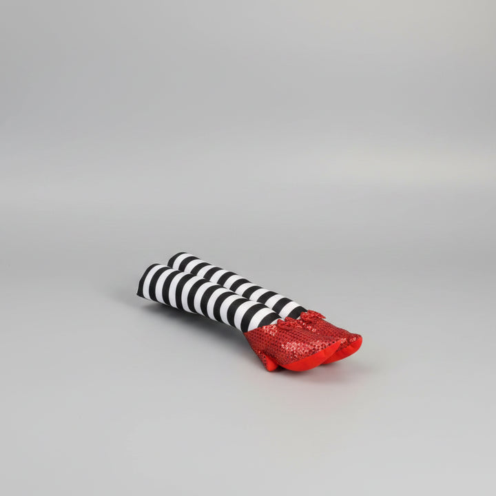 Halloween Decoration Halloween Theme Door Stopper Witch Legs - Image 1