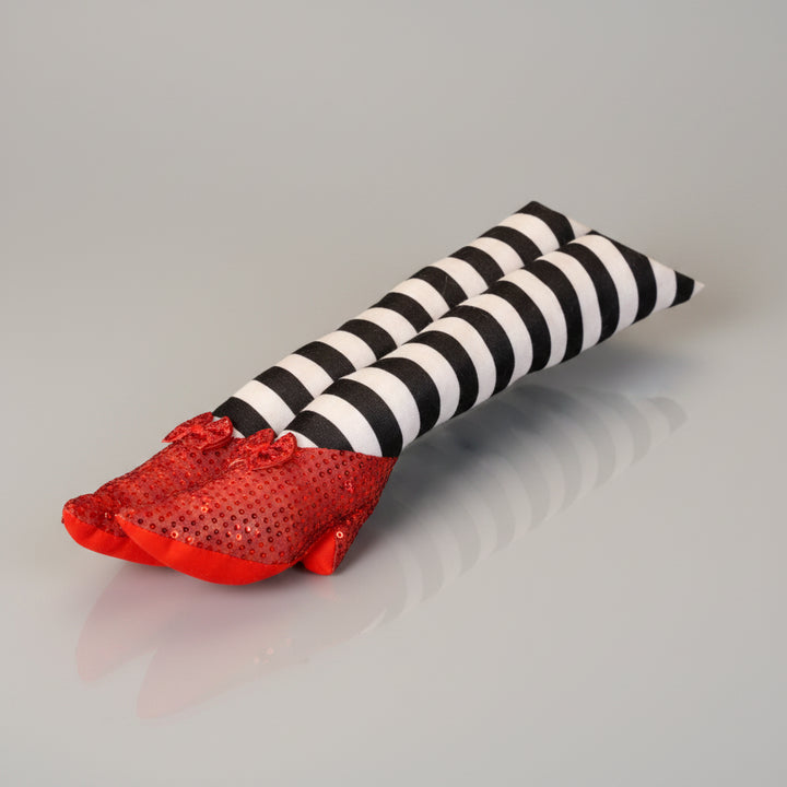 Halloween Decoration Halloween Theme Door Stopper Witch Legs - Image 3
