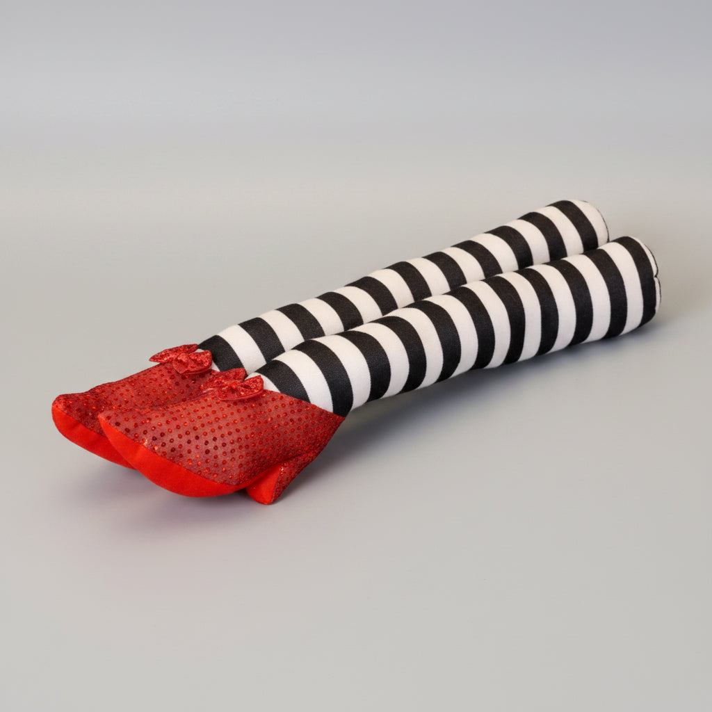 Halloween Decoration Halloween Theme Door Stopper Witch Legs - Image 4