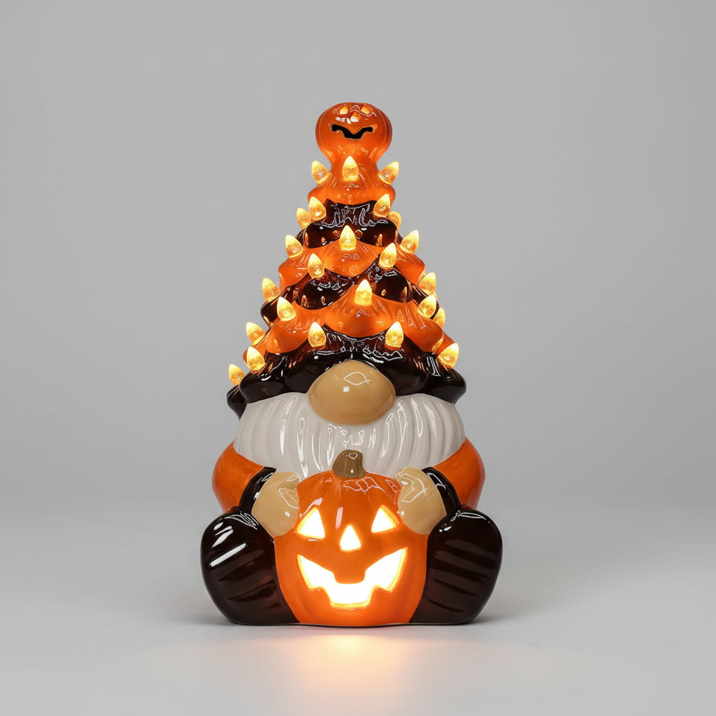 Halloween Decoration Halloween Theme Gnome Festive Lantern - Image 1