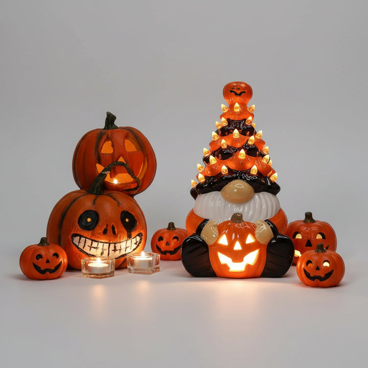 Halloween Decoration Halloween Theme Gnome Festive Lantern - Image 4