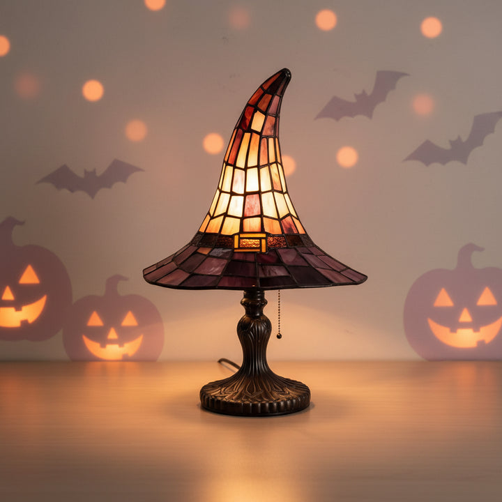 Halloween Decoration Halloween Theme Lamp Witch Hat Design - Image 3