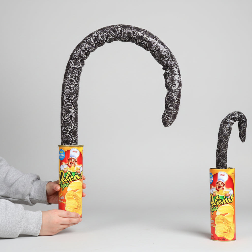 Halloween Decoration Halloween Theme Snake Toy Fun Surprise - Image 1