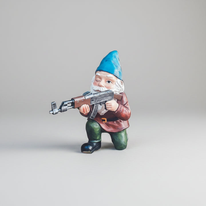 Halloween Decoration Outdoor Decoration Funny Gnome Statue - Image 2