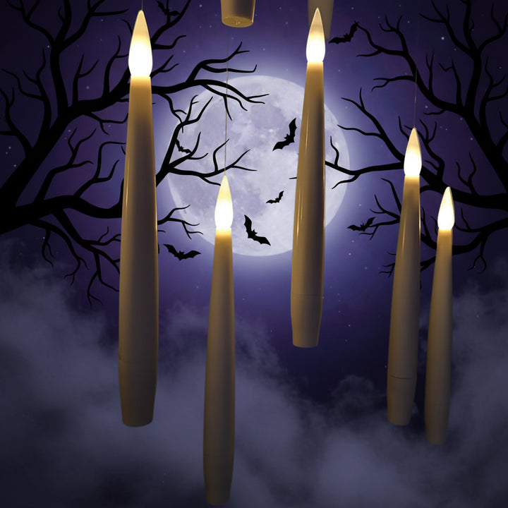 Halloween Decoration Remote Control Flameless Candles Set - Image 7