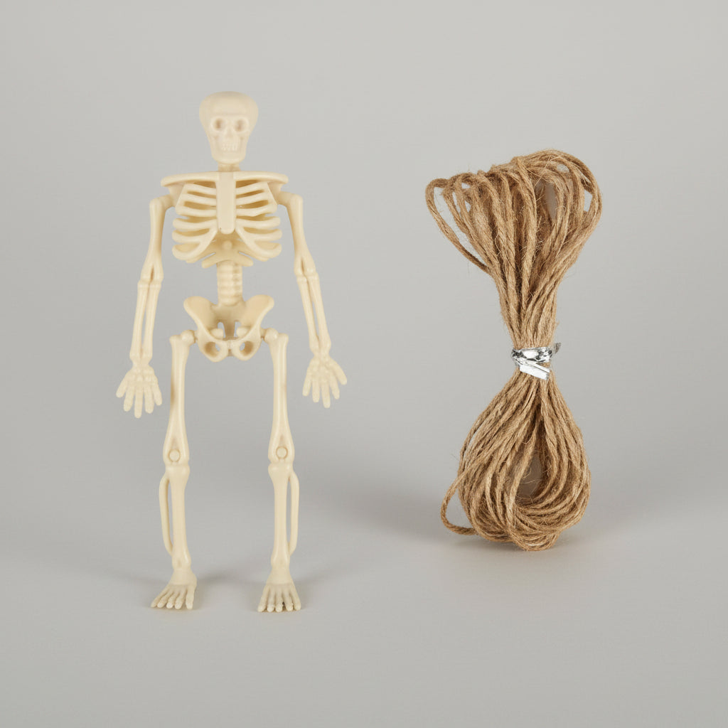 Halloween Decoration Skeletons Mini Figurines Set Gothic - Image 6