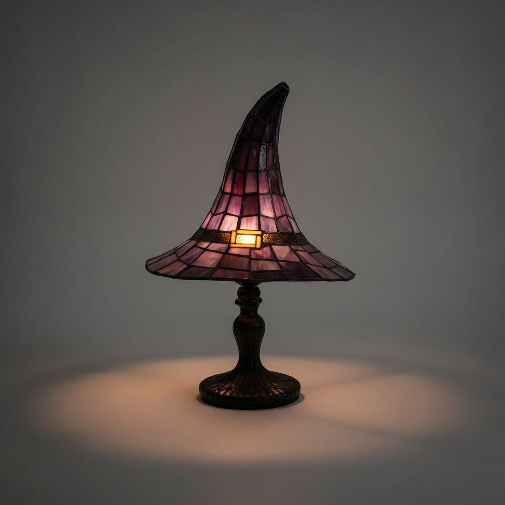 Halloween Decoration Stained Glass Lamp Classic Accent - Image 7