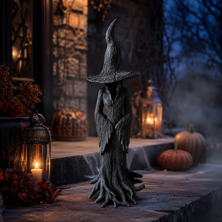 Halloween Decoration Witch Figurine Home Decor Statue