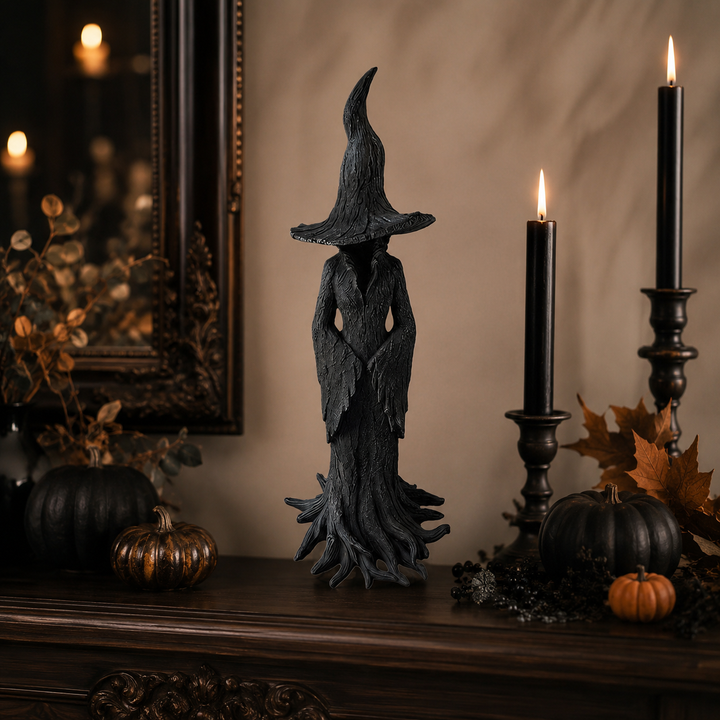 Halloween Decoration Witch Figurine Home Decor Statue