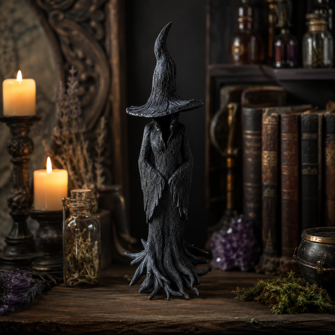 Halloween Decoration Witch Figurine Home Decor Statue