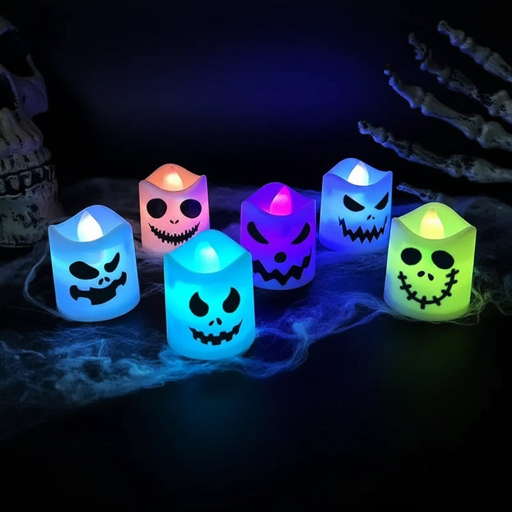 Halloween Decorations Battery Operated Candles LED Set - Image 1