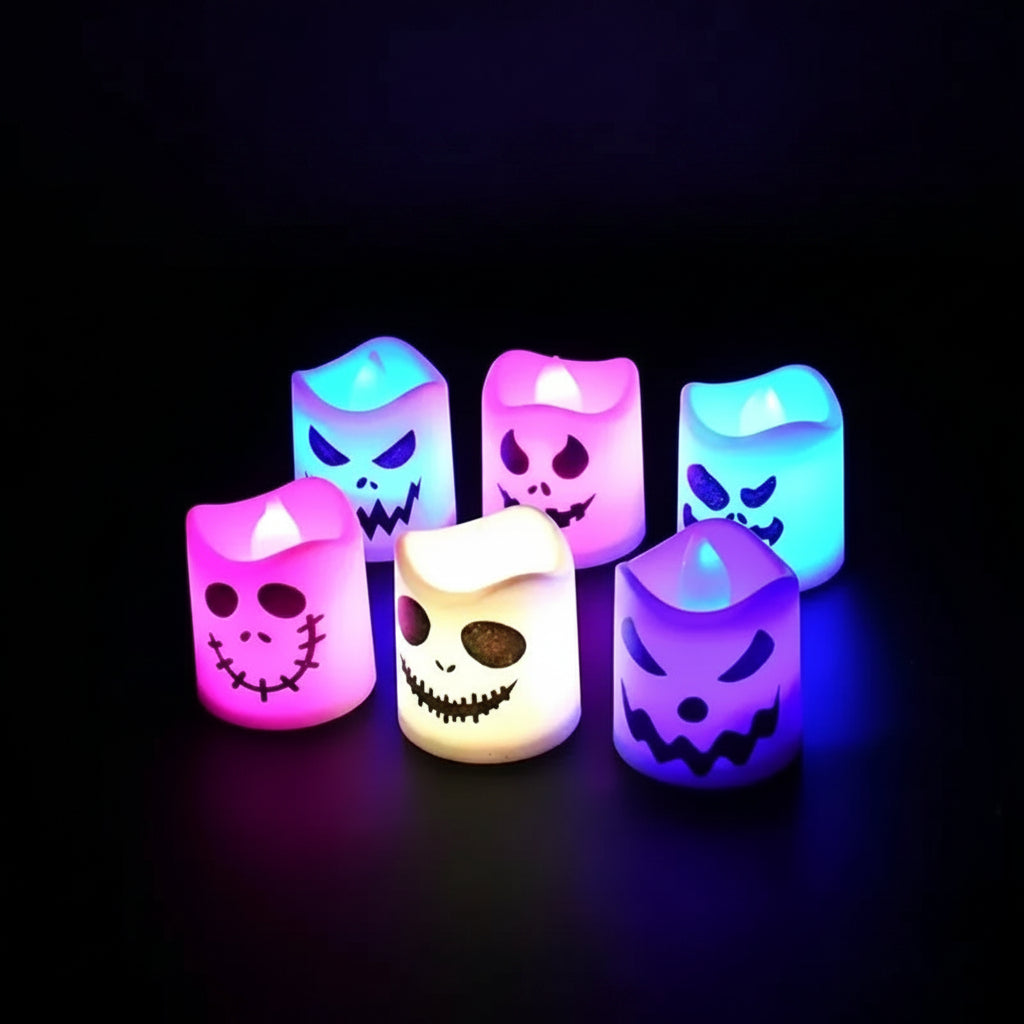 Halloween Decorations Battery Operated Candles LED Set - Image 3