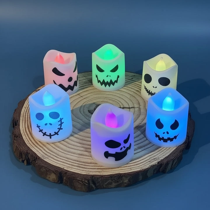Halloween Decorations Battery Operated Candles LED Set - Image 4