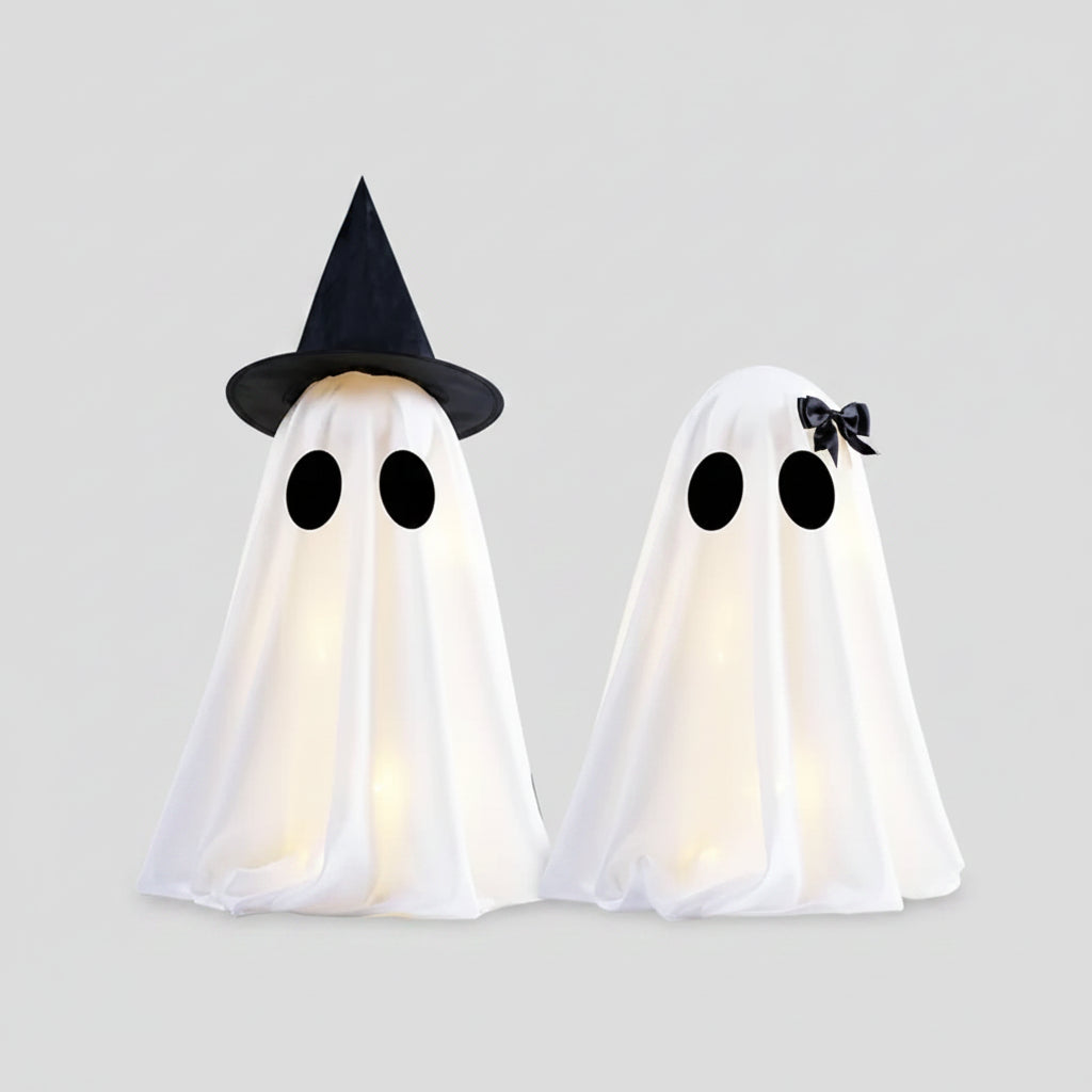 Halloween Decorations Diy Crafts Light-Up Ghosts - Image 2
