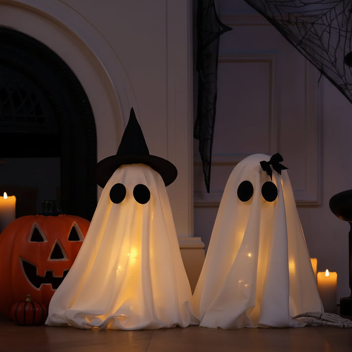 Halloween Decorations Diy Crafts Light-Up Ghosts - Image 3