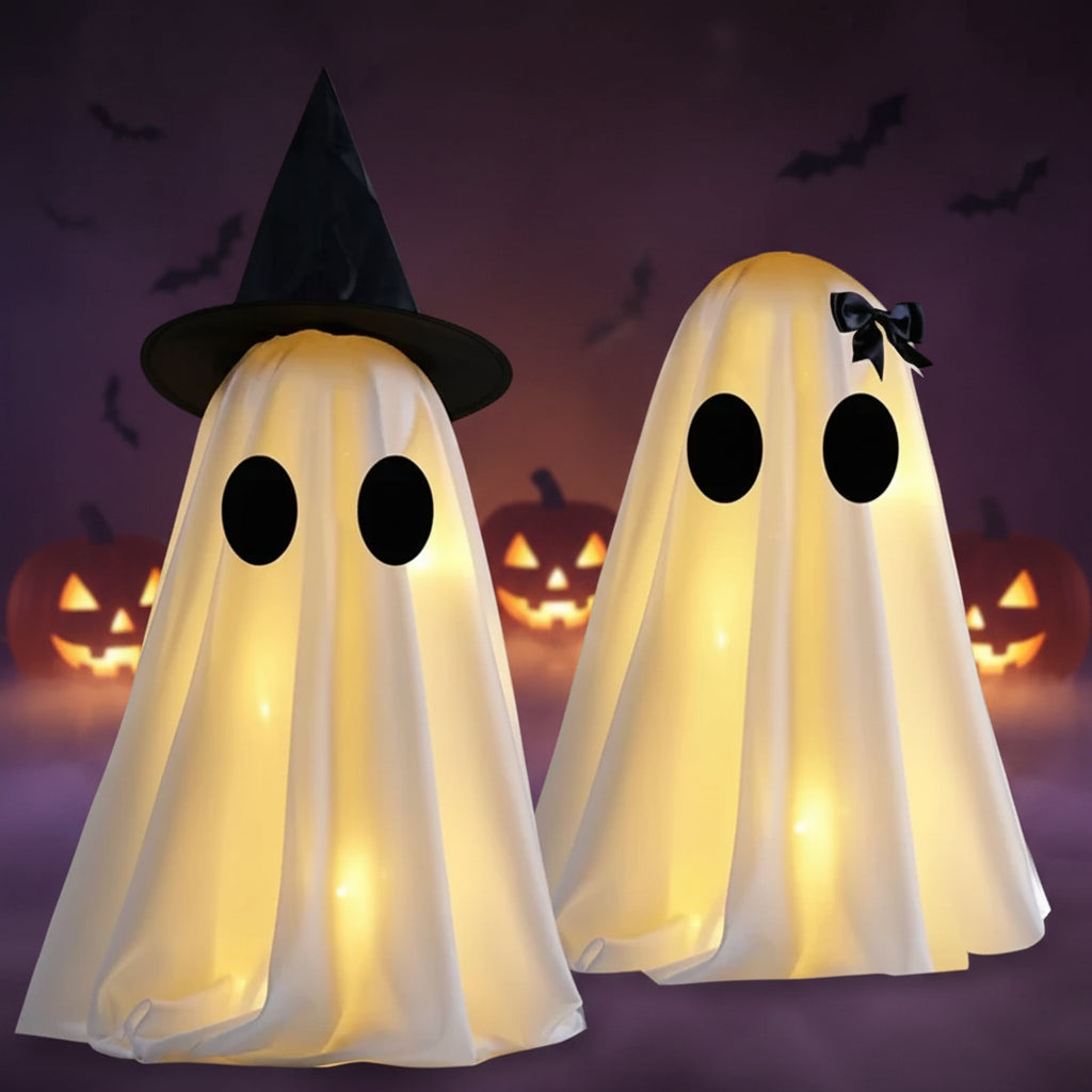 Halloween Decorations Diy Crafts Light-Up Ghosts - Image 6