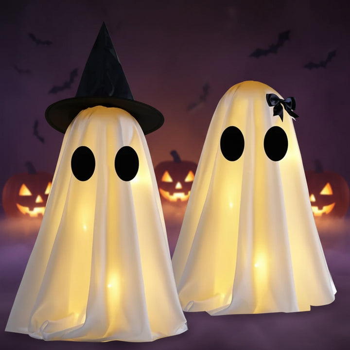 Halloween Decorations Diy Crafts Light-Up Ghosts - Image 6