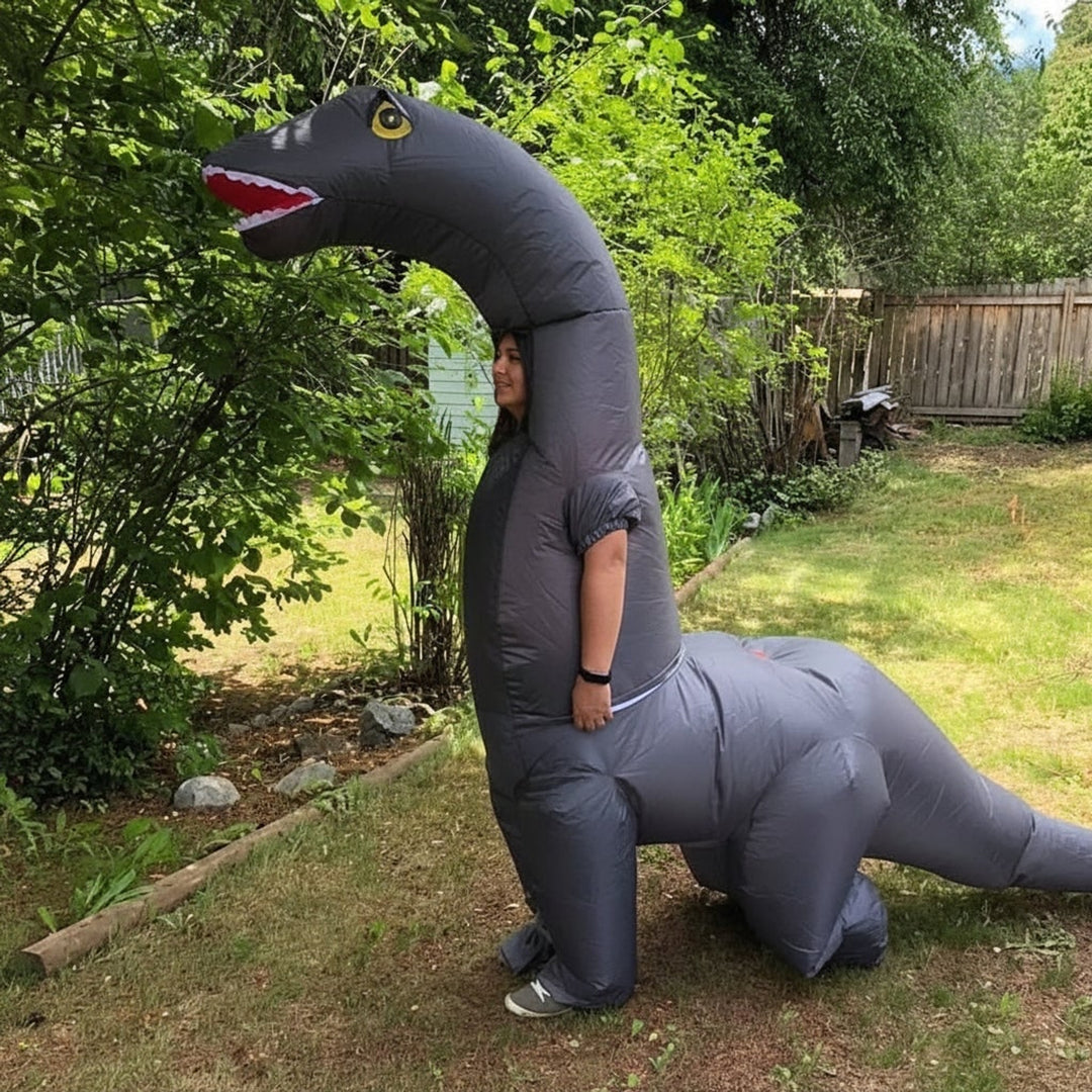 Halloween Dinosaur Costume Inflatable For Easy Slip-on Comfort At Any Party - Image 3