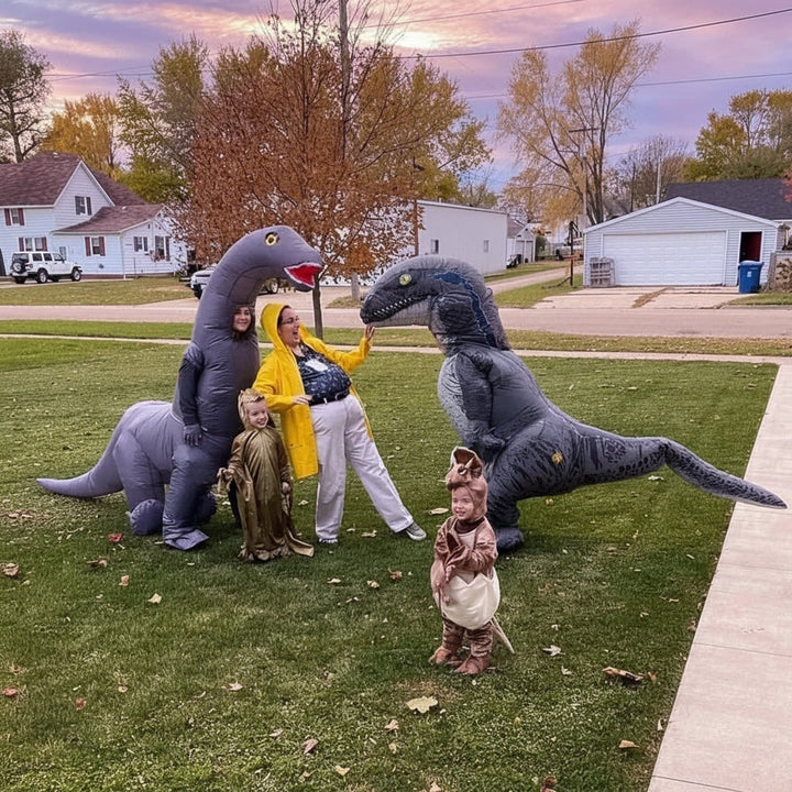 Halloween Dinosaur Costume Inflatable For Easy Slip-on Comfort At Any Party - Image 5