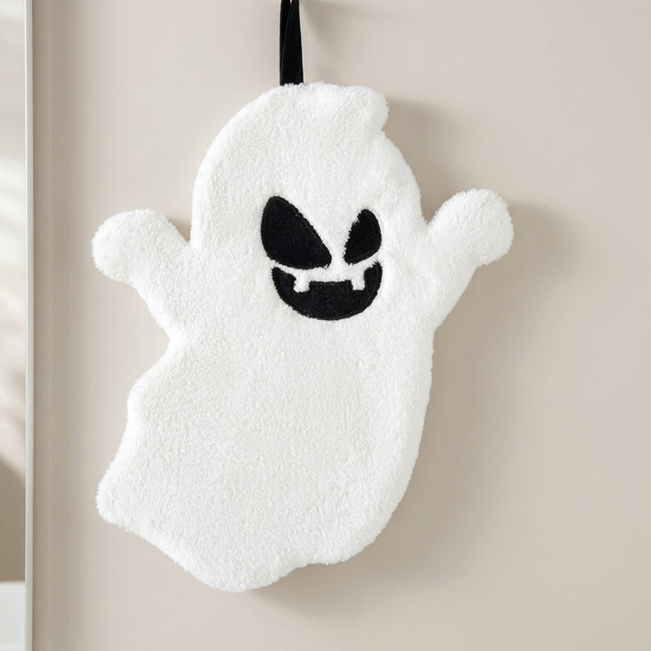 Halloween Hand Ghost Towel With Integrated Hanging Loop For Kitchen Bathroom Decorative Use - Image 3