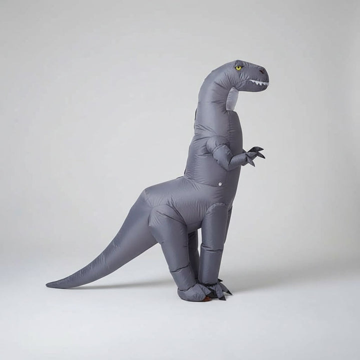 Halloween Inflatable Costume Dinosaur With Long Neck And Tail Party Cosplay Suit For Instant Dino Transformation - Image 4