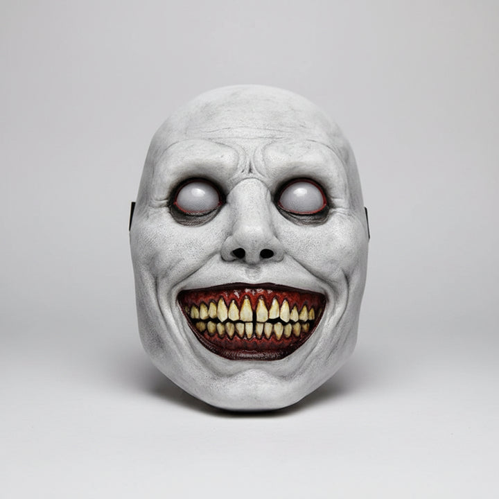 Halloween Mask Demon Creepy Smiling Face Mask Modified - Image 5