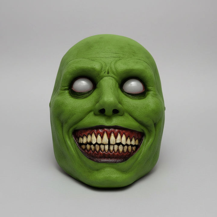 Halloween Mask Demon Creepy Smiling Face Mask Modified - Image 6